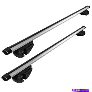 NXo[ }bNX44 "̂̕̕郆jo[TgbvNXo[[tbNXgbN[tTCh[t Universal Top Cross Bar Roof Rack For Max 44" Width with stock roof side rails