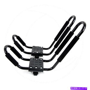 NXo[ tBbg~j[tgbvJbNbNJk[LAJ[NXo[}EgT[t{[hz_[ Fit Mini Roof Top Kayak Rack Canoe Carrier Car Cross Bar Mount Surfboard Holder