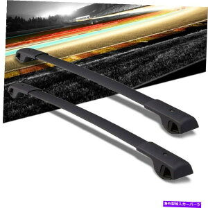 クロスバー 14-21フォレスター/13-21クロストレック用のアルミニウムボルトオントップルーフラックレールクロスバー Aluminum Bolt-On Top Roof Rack Rail Cross Bar For 14-21 Forester/13-21 Crosstrek