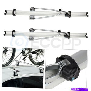 NXo[ 2xoCN]52 "o[[tbNLANXo[}Eg[tgbvNvbN 2x Bike Bicycle 52" rubber roof Rack Carrier crossbar Mount Roof Top Clamp Lock