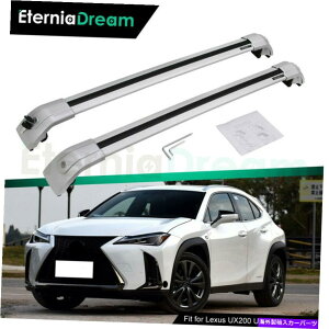 �N���X�o�[ Lexus UX200 UX250H UX 2019���[�t���[�����b�N�ו��ɓK���Ă��郍�b�N�\�ȃN���X�o�[ Lockable Cross Bar fit for Lexus UX200 UX250H UX 2019 Roof Rail Rack Luggage�y���s�A���i�z