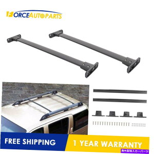 �N���X�o�[ 05-12�̂��߂̃��[�t���b�N�N���X�o�[�u���b�N�J�[�S�g�����W�b�g4.0L�̃y�A Roof Rack Cross Bar For 05-12 Nissan Pathfinder Pair Black cargo transit 4.0L�y���s�A���i�z