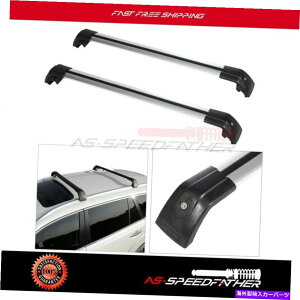 NXo[ OHAEg_[2013-2019̉וbNNXo[ZbgA~jEۊ Luggage Rack Cross Bar Set For Mitsubishi Outlander 2013-2019 Aluminum Storage
