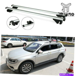 NXo[ A~jE48 "J[jo[Tgbv[tbNNXo[ווLA[ Aluminum 48" Car Universal Top Roof Rack Cross Bar Luggage Cargo Carrier Rails