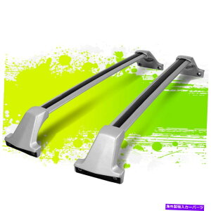 NXo[ LfbNXT5 2017-2019p̃A~jE[tbNNXo[ݕוLA Aluminum Roof Rack Cross Bar Cargo Luggage Carrier for Cadillac XT5 2017-2019