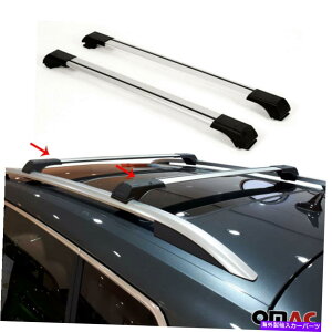 NXo[ [tbNNXo[וLAgbv[W[vlQ[h2015-20pVo[ Roof Rack Cross Bars Luggage Carrier Top Rails Silver for Jeep Renegade 2015-20