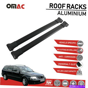 NXo[ [tbNNXo[וLAtBbgtHNX[QpTbgB5S2001-2005 Roof Rack Cross Bars Luggage Carrier fits Volkswagen Passat B5 Wagon 2001-2005