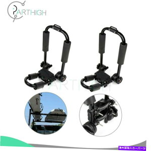 NXo[ jo[TtH[hJbNJo[[tbNNXNXo[4DRZ_SUV 2XX`[ Universal Fold Kayak J-Bar Roof Rack Cross Bar For 4DR Sedan SUV 2x Steel