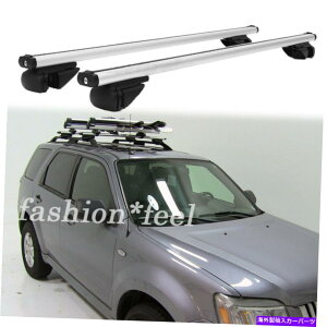 �N���X�o�[ �}�[�L�����[�}���i�[2005-2011 SUV���[�t���b�N�N���X�o�[���[���ו��L�����A���b�N For Mercury Mariner 2005-2011 SUV Roof Rack Cross Bar Rail Luggage Carrier Lock�y���s�A���i�z
