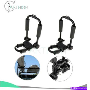 NXo[ jo[TtH[hJbNJo[[tbNNXNXo[4DRZ_SUV 2XX`[ Universal Fold Kayak J-Bar Roof Rack Cross Bar For 4DR Sedan SUV 2x Steel