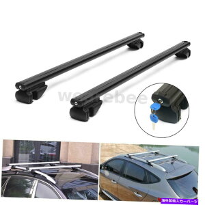 �N���X�o�[ 120cm���j�o�[�T���J�[���[�t�g�b�v�N���X�o�[�ו��L�����A���b�N�グ�������[�� 120cm Universal Car Roof Top Cross Bar Luggage Carrier Rack Raised Roof Rails�y���s�A���i�z
