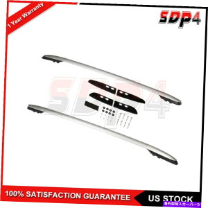 �N���X�o�[ �A���~�j�E�����[�t���[���V���o�[���[�t���b�N�N���X�o�[13-18�g���^RAV4 4DR�L�����A Aluminum Roof Rail Silver Roof Rack Cross Bar For 13-18 Toyota RAV4 4Dr Carrier�y���s�A���i�z