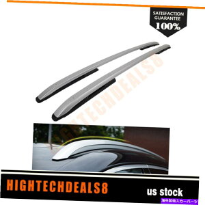 �N���X�o�[ �V���o�[�y�A�t�B�b�g2015-2020�W�[�v���l�Q�[�h���[�t���b�N�T�C�h���[�t���[���A���~�j�E���o�[ Silver Pair Fits 2015-2020 Jeep Renegade Roof Rack Side Roof Rails Aluminum Bar�y���s�A���i�z