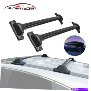 NXo[ 2007-2011̃yANXo[gbv[tbNz_CRV 2.4LubNוLA Pair Cross Bars Top Roof Rack For 2007-2011 Honda CRV 2.4L Black Luggage Carrier