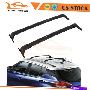 �N���X�o�[ 2018-2021�̓��Y�L�b�N�A���~�j�E���N���X�o�[�g�b�v�ו��ݕ��ו��L�����A For 2018-2021 Nissan kicks Aluminum Cross Bar Top Baggage Cargo Luggage Carrier�y���s�A���i�z