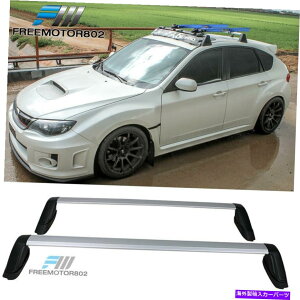 NXo[ tBbg08-11XoCvbT08-14 WRX STINXo[וLA[tbN[ Fits 08-11 Subaru Impreza 08-14 WRX STi Cross Bar Luggage Carrier Roof Rack Rail