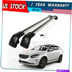 NXo[ {{XC60 2013-2018gbv[tbNNXo[[וݕLA For Volvo XC60 2013-2018 Top Roof Rack Cross Bars Rails Luggage Cargo Carrier