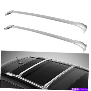 NXo[ YpXt@C_[̂߂̃gbv[tbNNXo[Vo[A~jE2013-2018 Top Roof Rack Cross Bars Silver Aluminum For Nissan Pathfinder 2013-2018