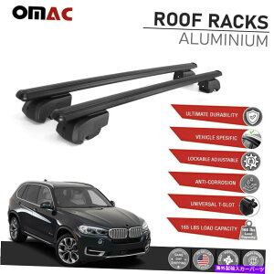 NXo[ [tbNNXo[וLAubNtBbgBMW X5 F15 2014-2018 Roof Rack Cross Bars Luggage Carrier Black fits BMW X5 F15 2014-2018