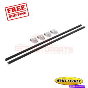 �N���X�o�[ SMITTYBILT���[�t���b�N�N���X�o�[�A�_�v�^�[�f�B�t�F���_�[SMID8081 Smittybilt Roof Rack Cross Bar Adapter Defender SMID8081�y���s�A���i�z
