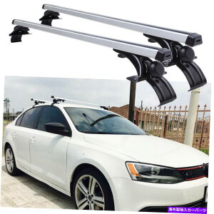 �N���X�o�[ VW MK6 Jetta Aluminium 48 �Ԃ̃g�b�v�ו����[�t���b�N�N���X�o�[�ݕ��^���Ǝ� For VW Mk6 Jetta Aluminum 48 Car Top Luggage Roof Rack Cross Bar Cargo Carrier�y���s�A���i�z