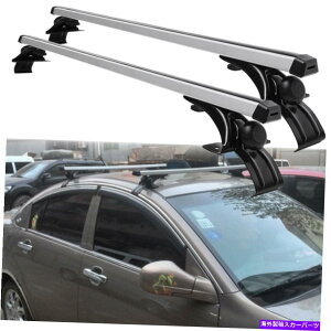 NXo[ 48 "z_AR[hVrbNp̃A~jENXo[[tbNݕוLA 48" Aluminum Cross Bar Roof Rack Cargo Luggage Carrier For Honda Accord Civic