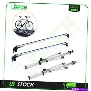 �N���X�o�[ ���j�o�[�T���g�b�v���[�t�N���X�o�[���b�N�̂��߂̃��b�N�N���X�o�[ Racks Cross Bar For Universal Top Roof Cross Bar Racks Mounted Bicycle NEW�y���s�A���i�z