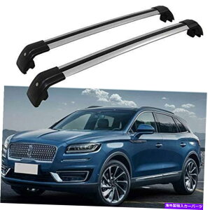 �N���X�o�[ 2PCS���[�t���[�����b�N�N���X�o�[�N���X�o�[�����J�[���m�[�`���X2019 2020 2021 2Pcs Roof Rail Rack Cross Bar Crossbar Fits for Lincoln Nautilus 2019 2020 2021�y���s�A���i�z