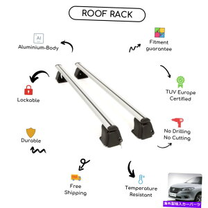 �N���X�o�[ Lifan Solano Sedan 2008�ɐݒ肳�ꂽ���̃��[�t���b�N�N���X�o�[ - �A�b�v Bare Roof Rack Cross Bars Set for Lifan Solano Sedan 2008 - Up�y���s�A���i�z