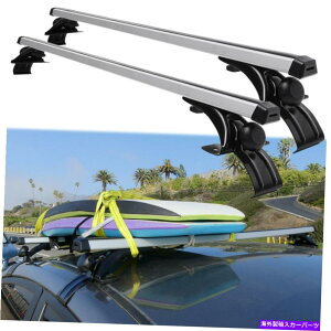 NXo[ q_CGgJ[gbv[tbNNXo[A~jEݕ^Ǝ҂̉ו For Hyundai Elantra Car Top Roof Rack Cross Bar Aluminum Cargo Carrier Luggage