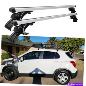 NXo[ Chevy Trax 48 "Ԃ̃gbv[tbNNXo[ו]ԉݕLAp For Chevy Trax 48" Car Top Roof Rack Cross Bar Luggage Bicycle Cargo Carrier