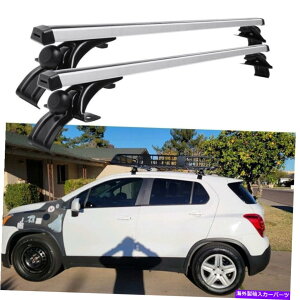 NXo[ Chevy Trax 48 "Ԃ̃gbv[tbNNXo[ו]ԉݕLAp For Chevy Trax 48" Car Top Roof Rack Cross Bar Luggage Bicycle Cargo Carrier