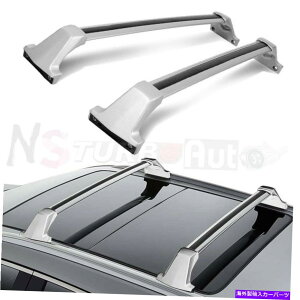 NXo[ Cadillac XT5 2017-2021A~jE[t[bNNXo[NXo[2PCStBbg 2Pcs Fits for Cadillac XT5 2017-2021 Aluminum Roof Rail Rack Cross Bar Crossbars