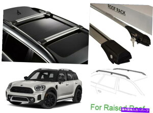 NXo[ ~jJg[}F60 2017-2022[tbNNXo[Vo[Zbg Fits Mini Countryman F60 2017-2022 Roof Racks Cross Bars Silver Set