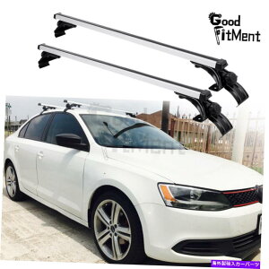 NXo[ tHNX[QVWpTbgStJ[gbv[tbNNXo[ݕוLA For Volkswagen VW Passat Golf Car Top Roof Rack Cross Bar Cargo Luggage Carrier
