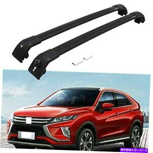 クロスバー 2PCルーフレールラッククロスバークロスバーフィットMitsubishi Eclipse Cross 2018-2020 2Pc Roof Rail Rack Cross Bar Crossbar Fit for Mitsubishi Eclipse Cross 2018-2020