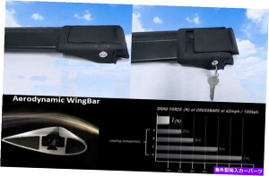 NXo[ VW JettaoAg1996-2006[tbNNXo[ݕ^Ǝ҃ubNZbg Fits VW Jetta Variant 1996-2006 Roof Racks Cross Bars Cargo Carrier Black Set