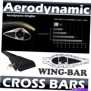 NXo[ BMW 5V[YE39c[O1999-2004[tbNNXo[ubNZbg For BMW 5 Series E39 Touring 1999-2004 Roof Rack Cross Bars Black Set