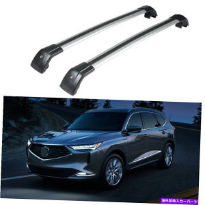 �N���X�o�[ ���ׂĂ̐V����Acura MDX 2022+�A���~�j�E�������ו����b�N2pcs�̃N���X�o�[�t�B�b�g Cross Bar fits for All New Acura MDX 2022+ aluminium alloy luggage rack 2PCS�y���s�A���i�z