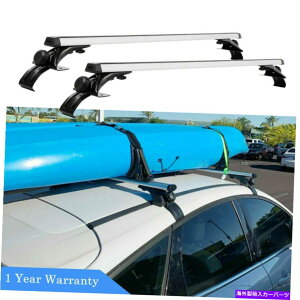 NXo[ Scion XBx[XS4DDR 48 "J[gbv[tbNNXo[Vo[+LAxgp For Scion xB Base Wagon 4DR 48" Car Top Roof Rack Cross Bar Silver+Carrier Belt