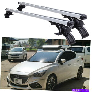 NXo[ }c_3 48 "120cmԂ̃gbv[tbNNXo[ݕוLAA~jE For Mazda 3 48" 120CM Car Top Roof Rack Cross Bar Cargo Luggage Carrier Aluminum