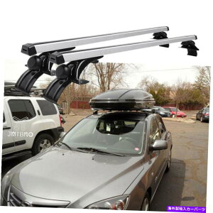 NXo[ 48 "J[gbv[tbNNXo[ווݕLA}c_3c[OZ_ 48" Car Top Roof Rack Cross Bar Luggage Cargo Carrier For Mazda 3 Touring Sedan