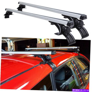 NXo[ unversal 48 "J[gbv[tbNNXo[וו]ԉݕLAA~jE Unversal 48" Car Top Roof Rack Cross Bar Luggage Bicycle Cargo Carrier Aluminum