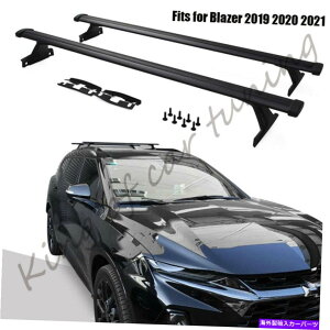 NXo[ A~jENXo[̓V{[uU[2019-2021 2PCS[tLAo[bNɓK܂ Aluminum cross bar fits Chevrolet Blazer 2019-2021 2PCS roof carrier bars racks