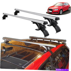 NXo[ J[[tbNNXo[וLAAEfBA5 A4 A4 A3nb`Sjo[T Car Roof Rack Cross Bar Luggage Carrier for AUDI A5 A4 A3 Hatch Wagon Universal