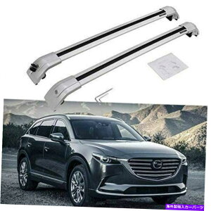 �N���X�o�[ Mazda CX-9 CX9 2016-2020�A���~�j�E�����[�t�S�����b�N�N���X�o�[�N���X�o�[�ɓK���Ă��܂� Fit for Mazda CX-9 CX9 2016-2020 Aluminum Roof Rail Racks Cross Bars Crossbar�y���s�A���i�z