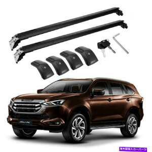 �N���X�o�[ 2PCS���[�t���[�����b�N�N���X�o�[�N���X�o�[�t�B�b�g�C�\�YMUX MU-X 2012-2019 2Pcs Roof Rail Racks Cross Bars Crossbars Fits for ISUZU MUX MU-X 2012-2019�y���s�A���i�z