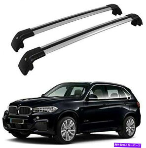 NXo[ BMW X5 F15 2014-2018bN\ȃ[tbNNXo[NXo[ɓK2PCS 2Pcs Fit for BMW X5 F15 2014-2018 Lockable Roof Rail Racks Cross Bars Crossbar