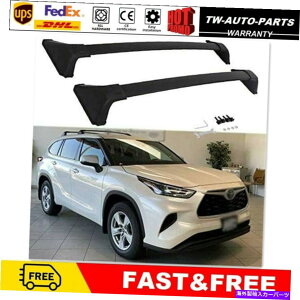 �N���X�o�[ 2020 2021 2022�g���^�n�C�����_�[L le�N���X�o�[�N���X�o�[�N���X�o�[���[�� Fits for 2020 2021 2022 Toyota Highlander L LE Cross Bar Crossbar Without Rail�y���s�A���i�z