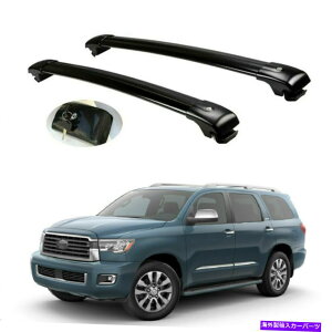 NXo[ 2PCS[t[bNNXo[NXo[tBbg2008-2022g^ZRCAXK60 2Pcs Roof Rail Rack Cross Bars Crossbars Fits for 2008-2022 Toyota SEQUOIA XK60